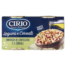 Cirio Legumi e Cereali Fantasia di Lenticchie e 5 Cereali 2 x 200 g