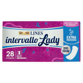 Lines intervallo Lady proteggislip Maxi Disteso 28 pz