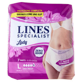 Lines Specialist Lady Pants Discreet Tg.L 7 pz