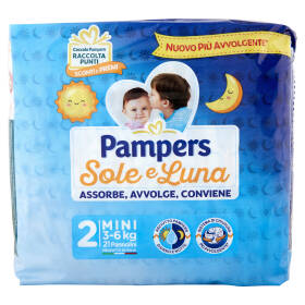 Pampers Sole e Luna 2 Mini 21 pz
