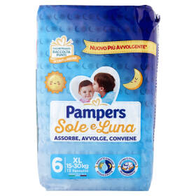 Pampers Sole e Luna 6 XL 13 pz