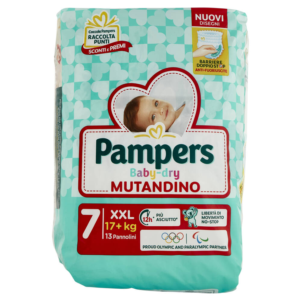 Pampers Baby-dry Mutandino 7 XXL 14 pz