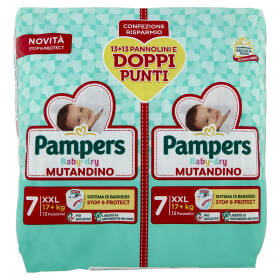 Pampers Baby-dry Mutandino XXL 13 + 13 pz