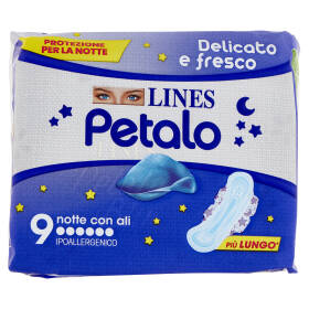 Lines Petalo notte con ali 9 pz