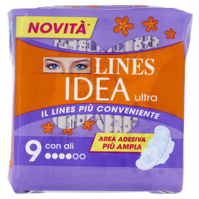 Lines Idea ultra con ali 9 pz
