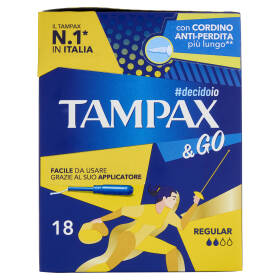 Tampax & Go Regular 18 pz