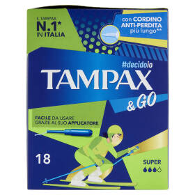 Tampax & Go Super 18 pz