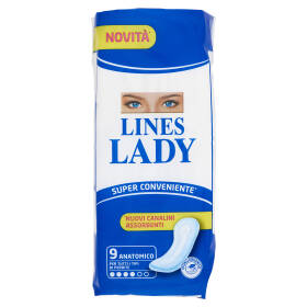 Lines Lady Anatomico 9 pz