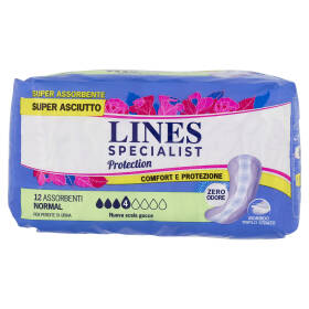 Lines Specialist Protection Assorbenti Normal 12 pz