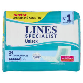 Lines Specialist Unisex Rettangolari Plus 24 pz