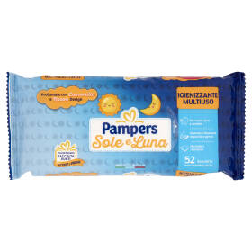 Pampers Sole e Luna Salviette 52 pz