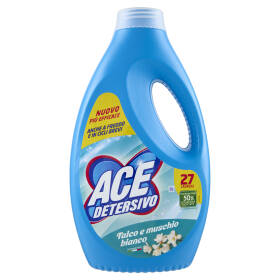 Ace Detersivo Talco e muschio bianco 27 Lavaggi 1350 ml
