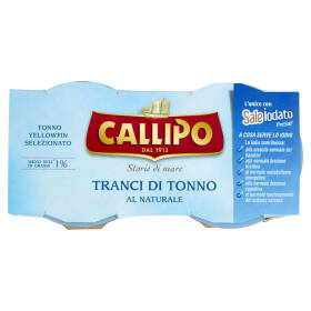 Callipo Tranci di Tonno al Naturale 2 x 70 g