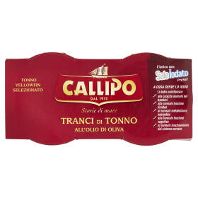 Callipo Tranci di Tonno all'Olio di Oliva 2 x 70 g