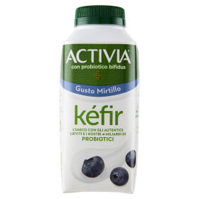 ACTIVIA, Kefir da bere gusto Mirtillo con Probiotico Bifidus, 320g