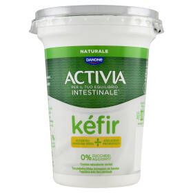 ACTIVIA Kéfir al Cucchiaio, gusto Naturale, 0% Zuccheri aggiunti, autentici lieviti del Kéfir, 345g