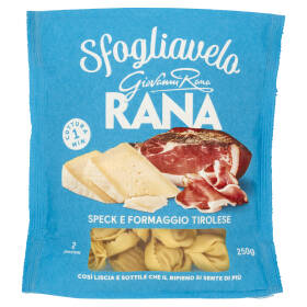 Giovanni Rana Sfogliavelo Speck e Formaggio Tirolese 250 g