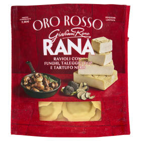 Giovanni Rana Oro Rosso Ravioli con Funghi, Taleggio DOP e Tartufo Nero 250 g