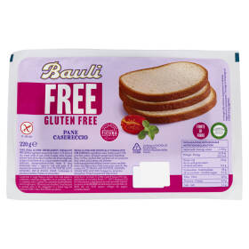 Bauli Free Gluten Free Pane Casereccio 220 g