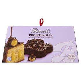 Bauli Profiteroles Colomba con Bignè dal Cuore Cremoso 750 g
