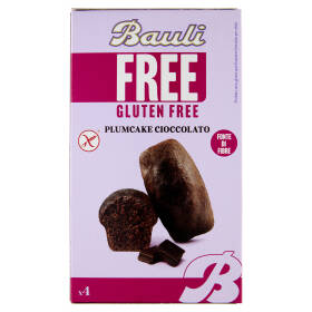 Bauli Free Gluten Free Plumcake Cioccolato 4 x 33 g
