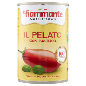 la fiammante il Pelato con Basilico 400 g