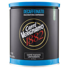 Caffè Vergnano 1882 Decaffeinato Macinatura Espresso 250 g