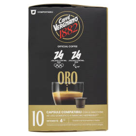 Caffè Vergnano 1882 Oro Capsule Compatibili Nespresso* 10 x 5 g