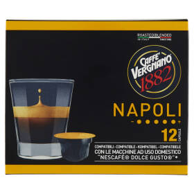 Caffè Vergnano 1882 Napoli Capsule Compatibili "Nescafé Dolce Gusto"* 12 x 7,5 g