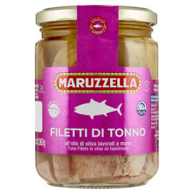 Maruzzella Filetti di Tonno all'olio di oliva lavorati a mano 400 g