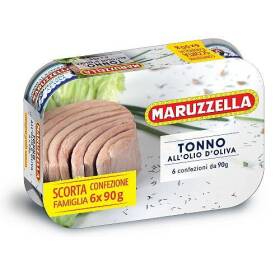 Maruzzella mega pack tonno all'olio di oliva 6 x 90g