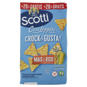 Riso Scotti Crock & Gusta Mais e Riso 60 g