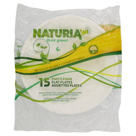 Naturia bio Piatti Piani 15 pz