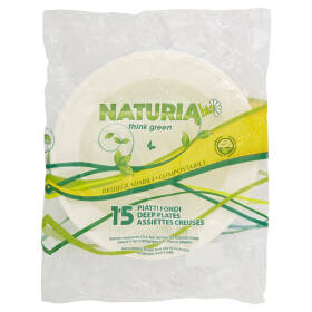 Naturia bio Piatti Fondi 15 pz