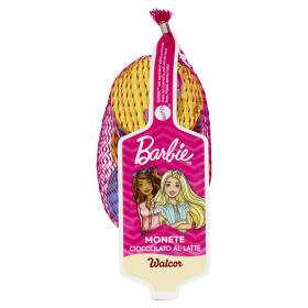 Walcor Barbie Monete Cioccolato al Latte 45 g