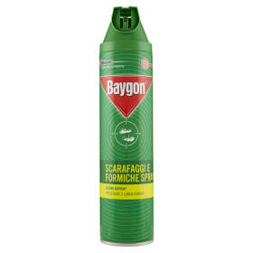 Baygon Scarafaggi e Formiche Spray Azione Rapida* 400 ml