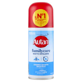 Autan Family Care Spray Secco Insetto Repellente e Antizanzare, 100ml