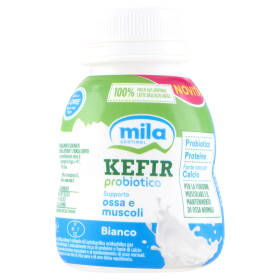 mila Kefir probiotico Supporta ossa e muscoli Bianco 180 g