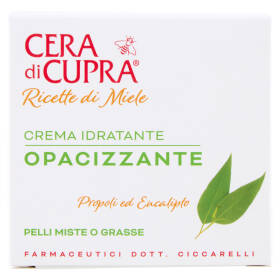 Cera di Cupra Ricette di Miele Crema Idratante Opacizzante Pelli Miste o Grasse 50 ml