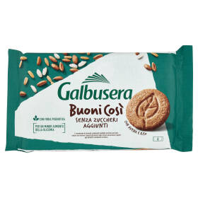 Galbusera BuoniCosi Senza Zuccheri Aggiunti con Avena e Riso 6 x 50 g