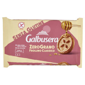 Galbusera ZeroGrano Frollino Classico Senza Glutine 220 g (6 monoporzioni)