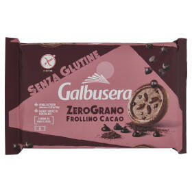 Galbusera ZeroGrano Frollino Cacao Senza Glutine 220 g (6 monoporzioni)