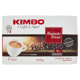 Kimbo Macinato Fresco 3 x 250 g