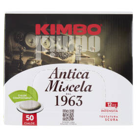 Kimbo Antica Miscela dal 1963 Cialde Compostabili* 50 x 7,3 g