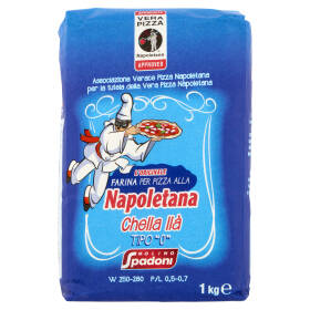 Molino Spadoni l'Originale Farina per Pizza alla Napoletana Tipo "0" 1 kg