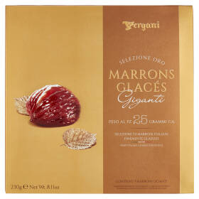 Vergani Selezione Oro Marrons Glacés Giganti 230 g