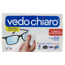 vedo chiaro Occhiali Vista e Sole salviettine umidificate 16 pz