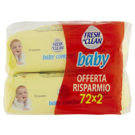 Fresh & Clean baby comfort Salviettine 2 x 72 pz