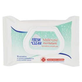 Fresh & Clean Milleusi disinfettanti salviettine umidificate 20 pz