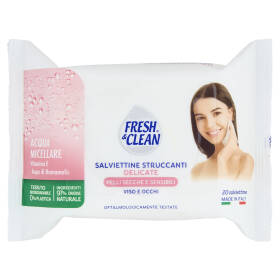 Fresh & Clean Salviettine Struccanti Delicate 20 pz